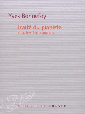 cover image of Traité du pianiste et autres écrits anciens